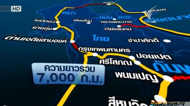 รถไฟสายอาเซียน